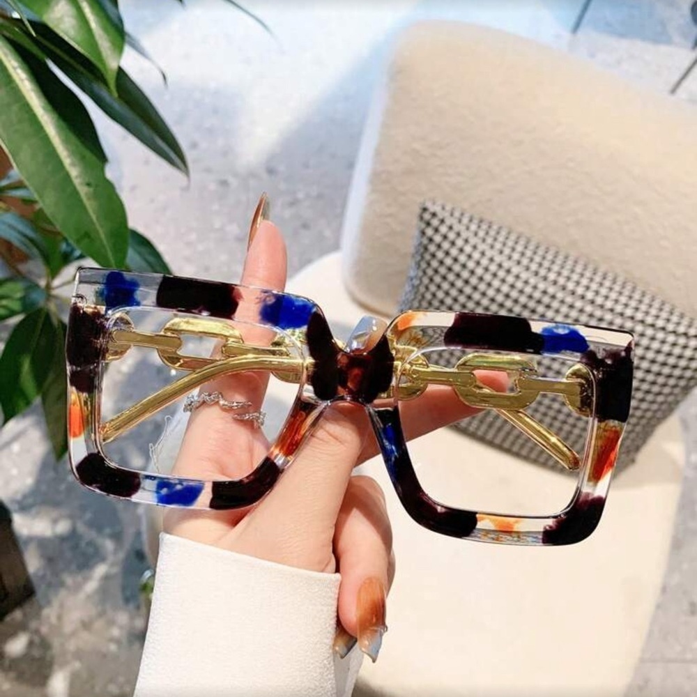 ✨Stylish Multicolor Square Sunglasses - Picture 7 of 9
